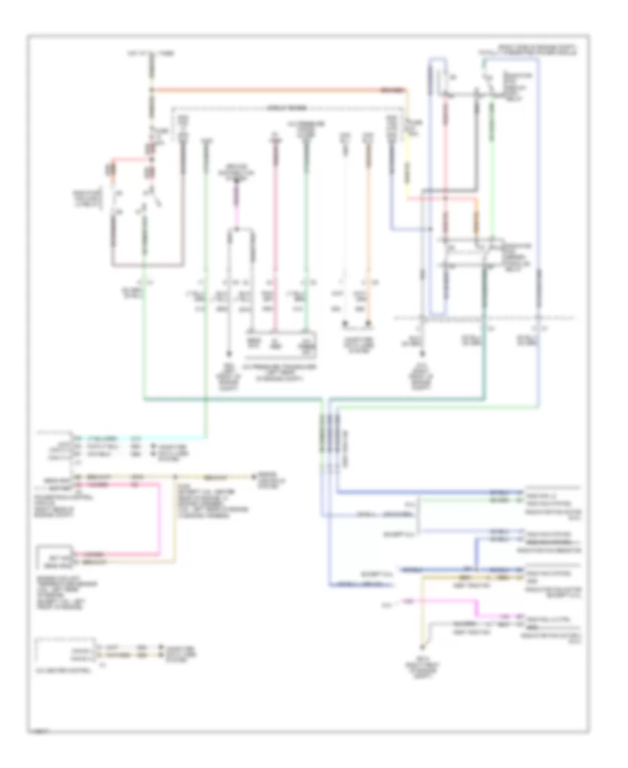 Cooling Fan Wiring Diagram for Dodge Challenger RT 2013