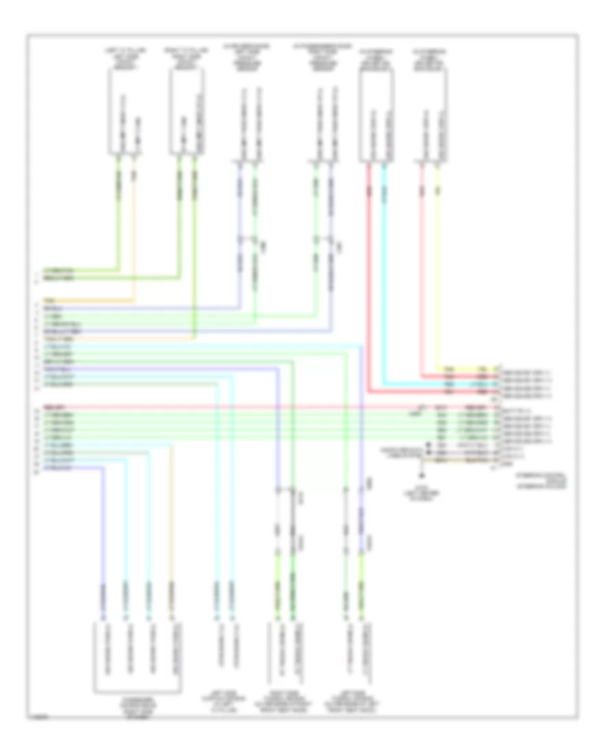 Supplemental Restraints Wiring Diagram (3 of 3) for Dodge Challenger RT 2013