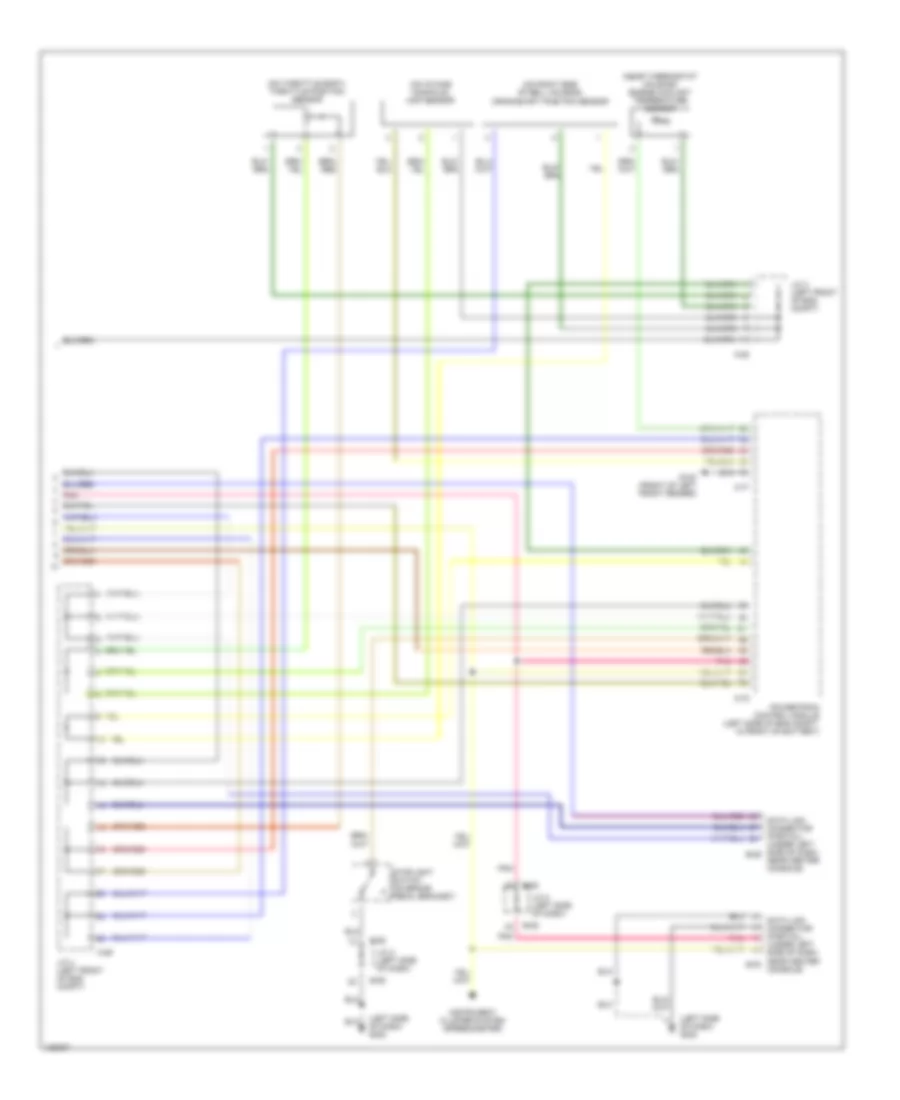 A T Wiring Diagram 3 of 3 for Dodge Avenger 2000
