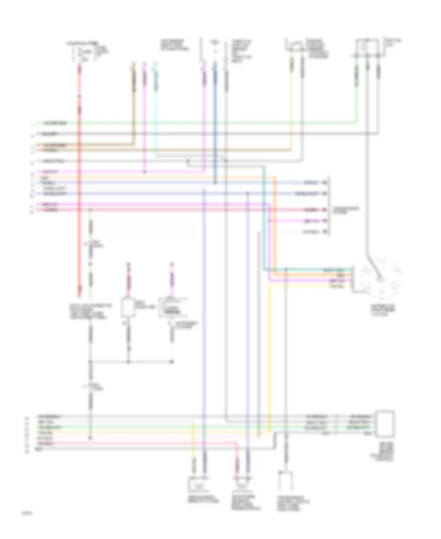 3 0L Engine Controls Wiring Diagram with Transmission Control Module 2 of 2 for Dodge Caravan 1994