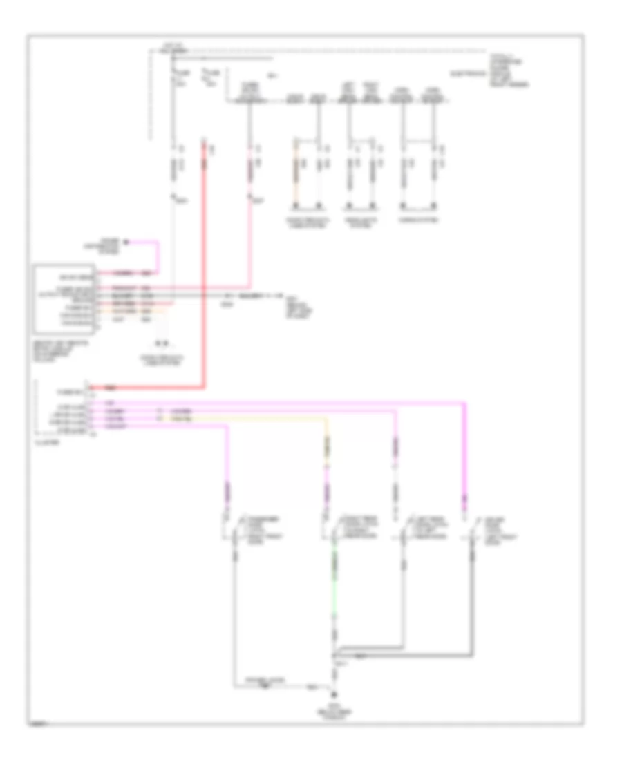 Anti-theft Wiring Diagram for Dodge Pickup R1500 2007