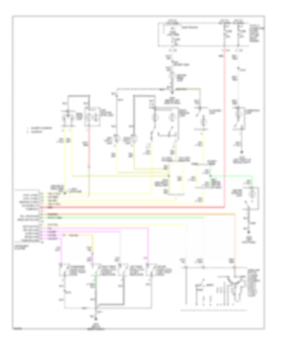 Courtesy Lamps Wiring Diagram for Dodge Pickup R2007 1500