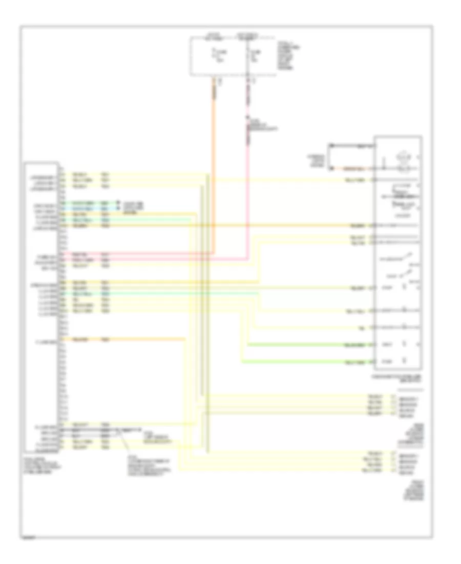 Front Rear Differential Lock Wiring Diagram for Dodge Pickup R2007 1500
