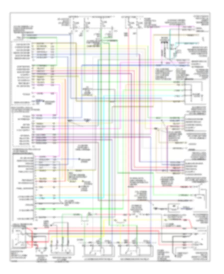 Manual AC Wiring Diagram for Dodge Intrepid ES 2004