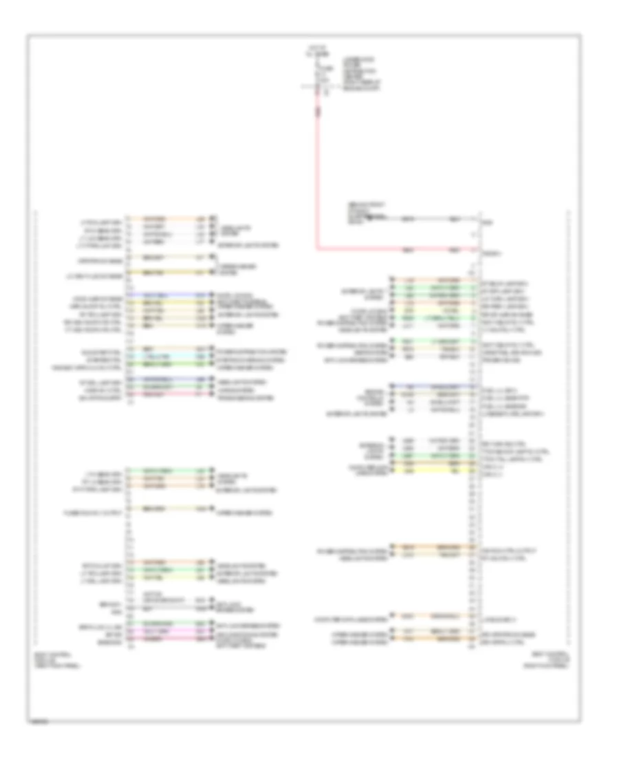 Body Control Modules Wiring Diagram 1 of 2 for Dodge Durango Limited 2014