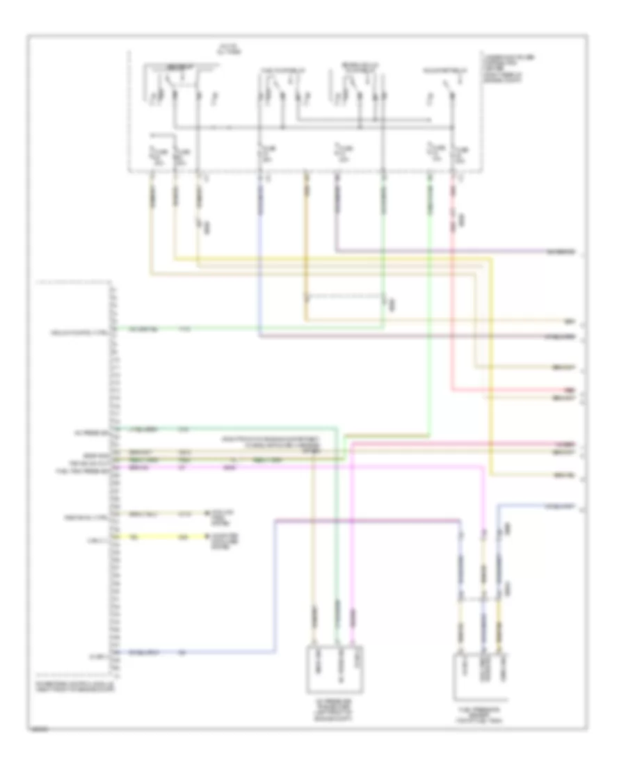 5.7L, Engine Performance Wiring Diagram (1 of 6) for Dodge Durango Limited 2014
