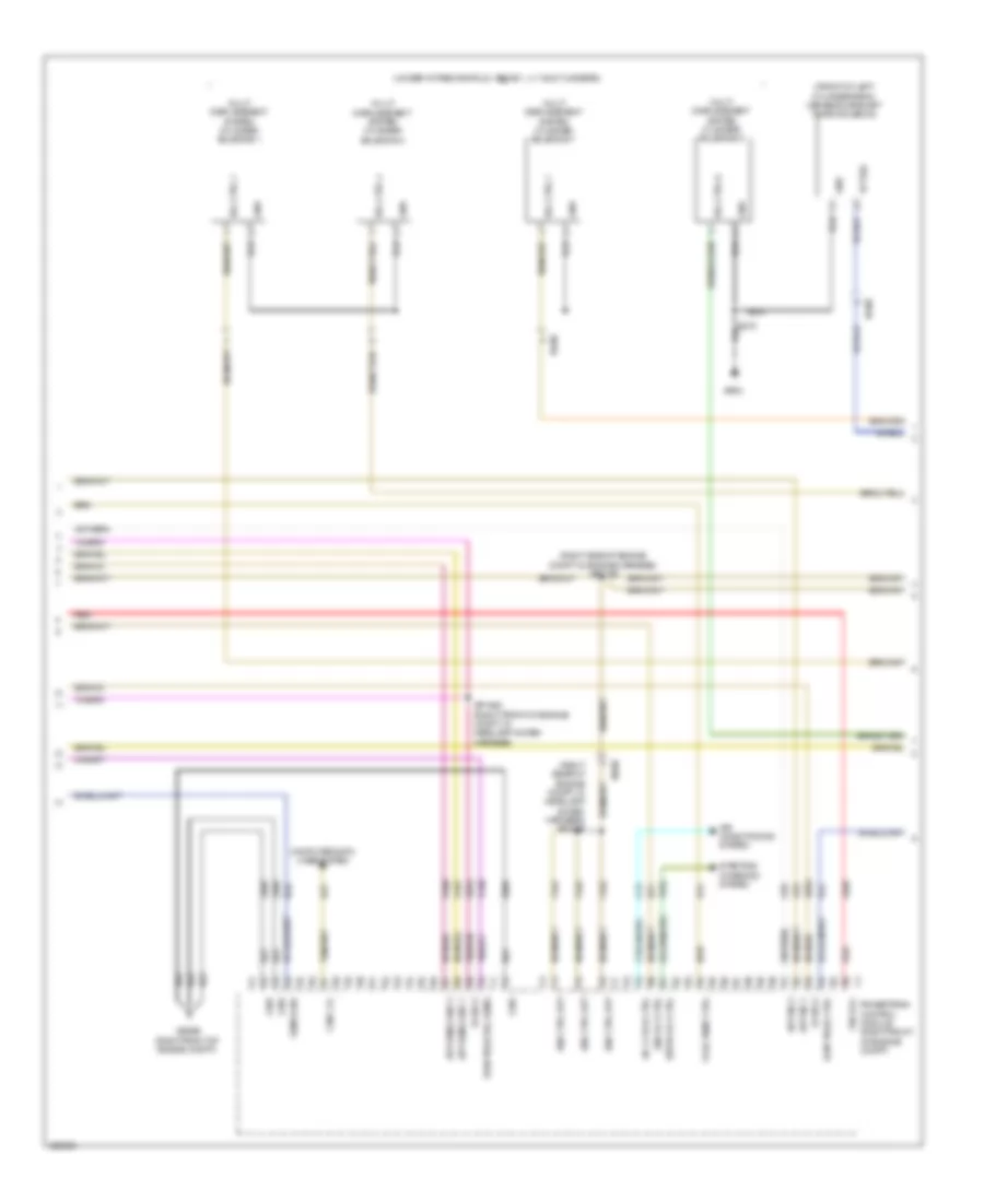 5.7L, Engine Performance Wiring Diagram (3 of 6) for Dodge Durango Limited 2014