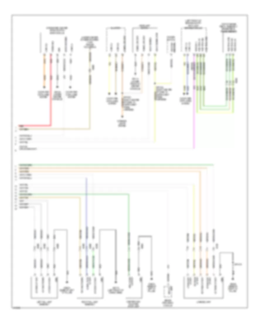 Exterior Lamps Wiring Diagram (2 of 2) for Dodge Durango Limited 2014