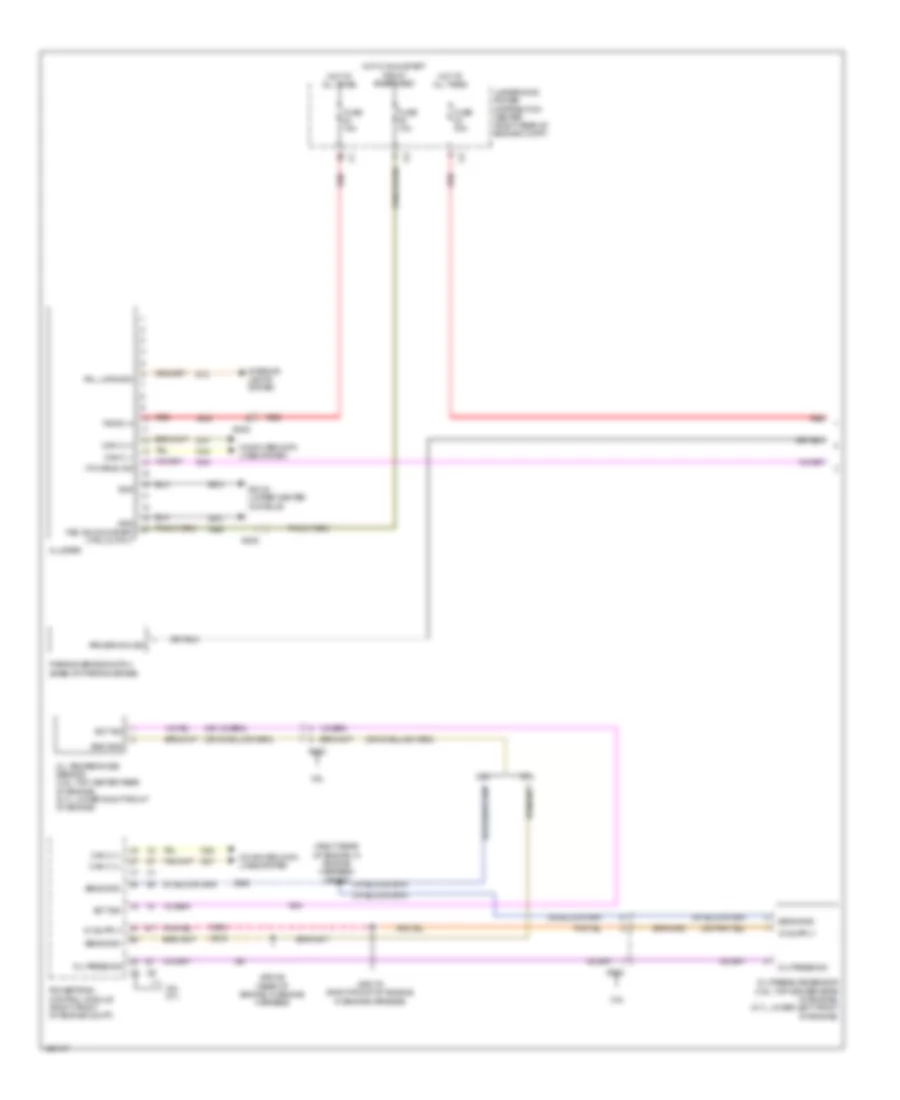 Instrument Cluster Wiring Diagram 1 of 2 for Dodge Durango Limited 2014