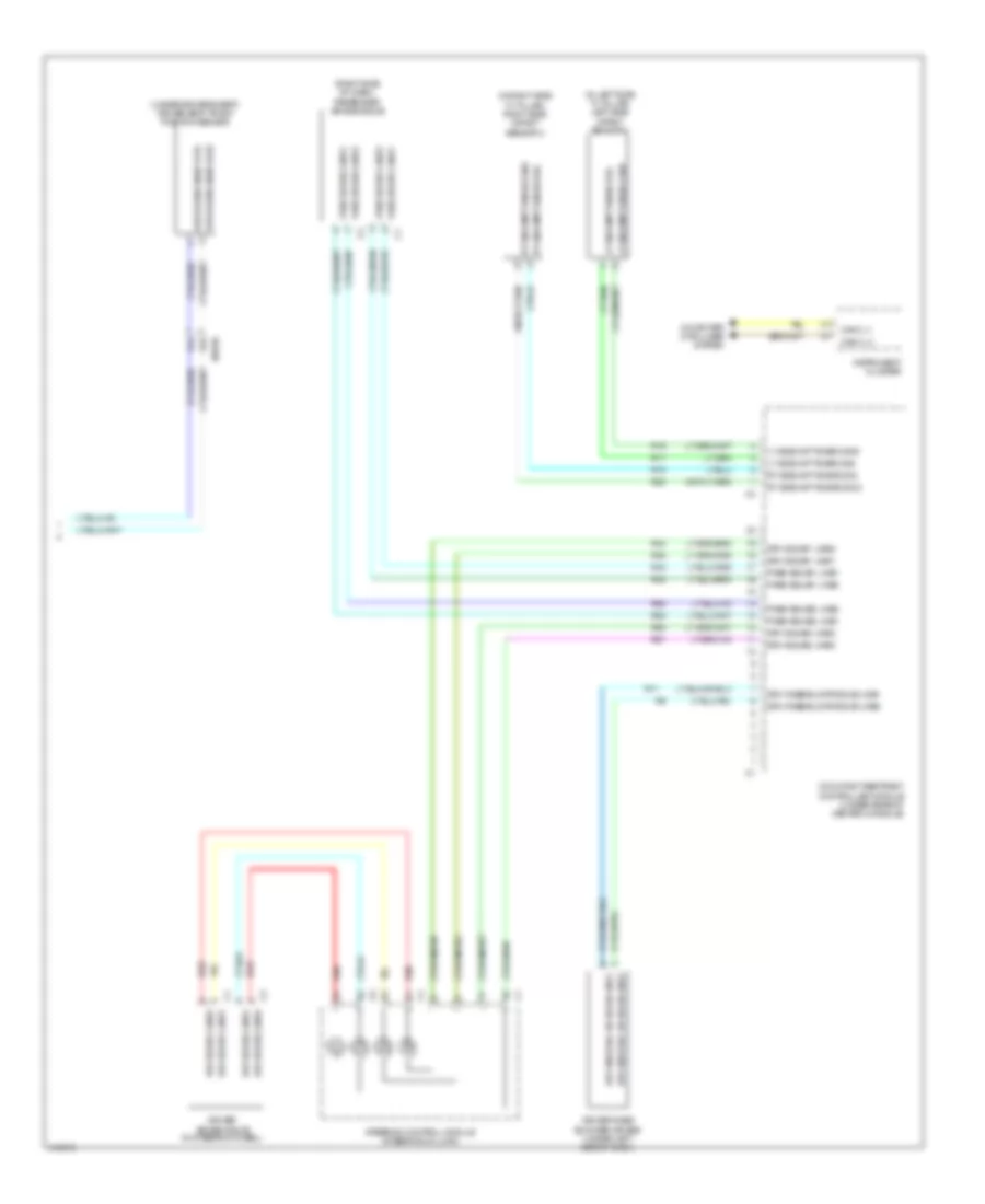 Supplemental Restraints Wiring Diagram 3 of 3 for Dodge Durango Limited 2014