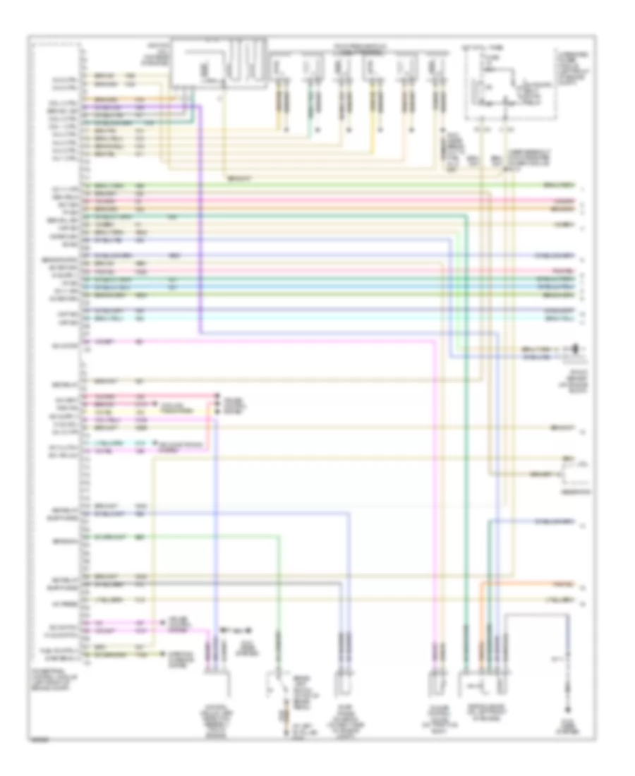 3 3L Flex Fuel Engine Performance Wiring Diagram 1 of 3 for Dodge Caravan SE 2006