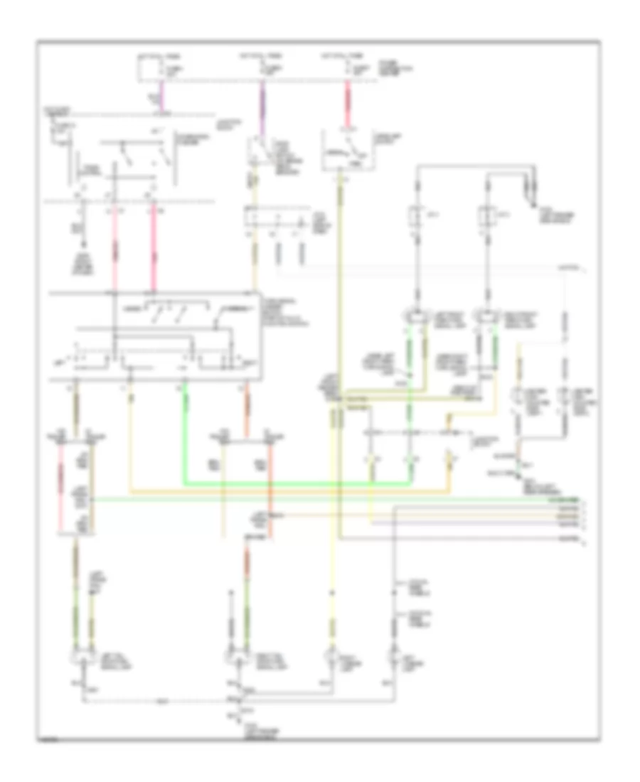 Exterior Lamps  Trailer connector Wiring Diagram 1 of 2 for Dodge Cab  Chassis R2000 2500