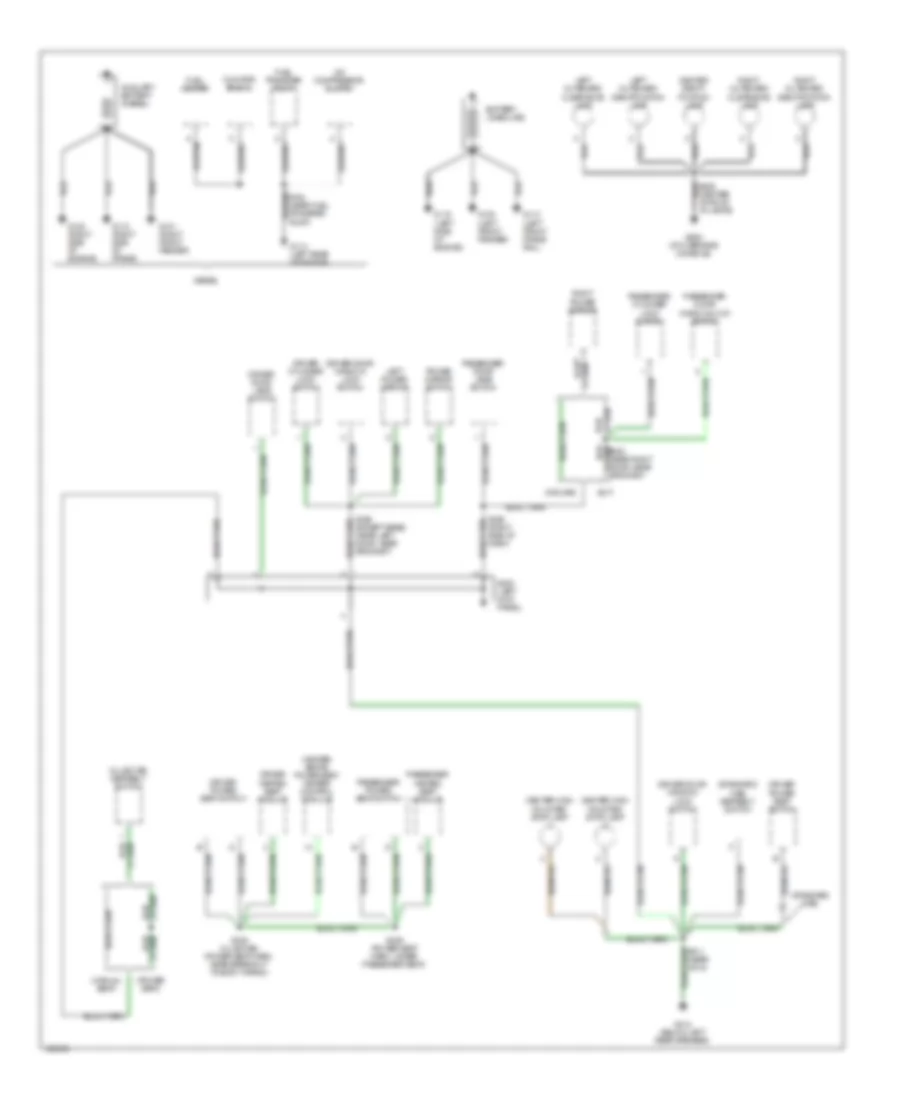 Ground Distribution Wiring Diagram 1 of 4 for Dodge Cab  Chassis R2000 2500