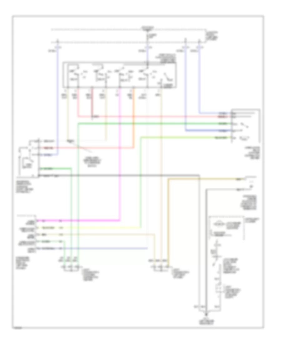 WiperWasher Wiring Diagram for Dodge Cab  Chassis R2500 2000