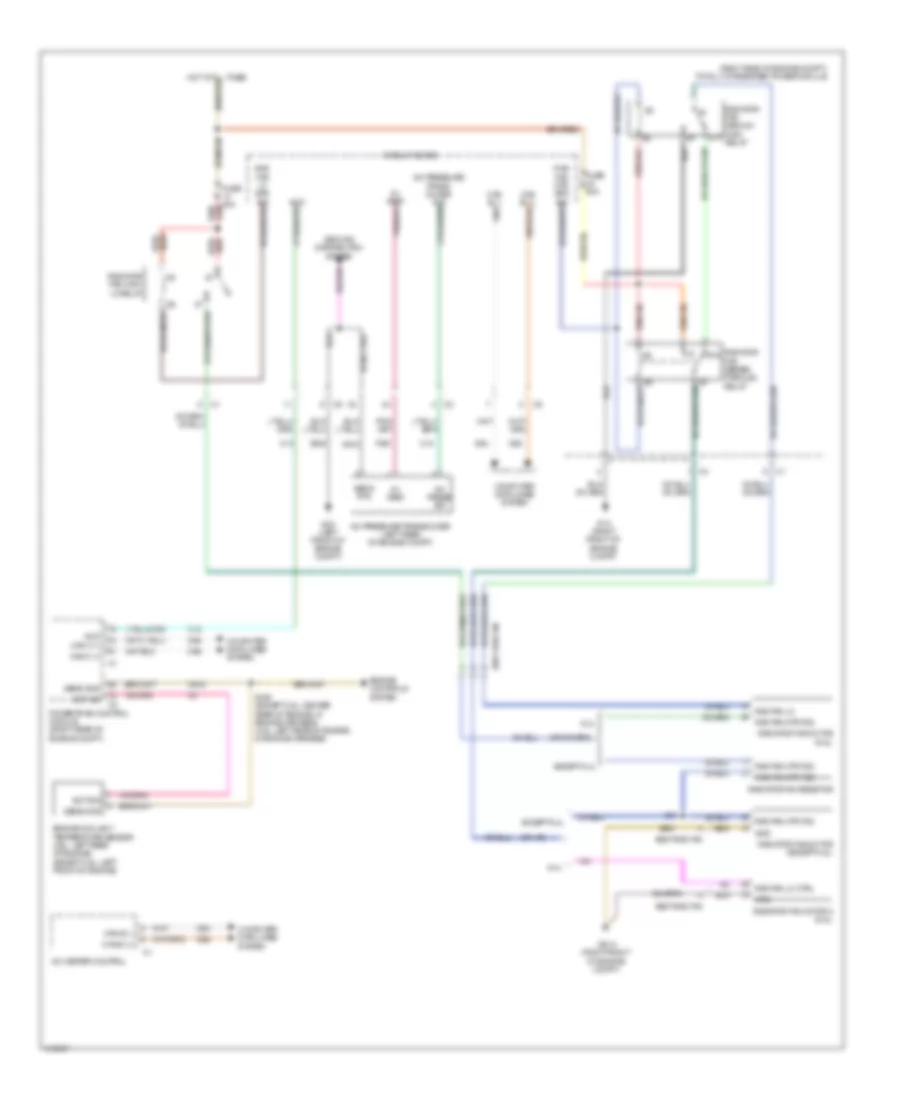 Cooling Fan Wiring Diagram for Dodge Challenger RT Classic 2013