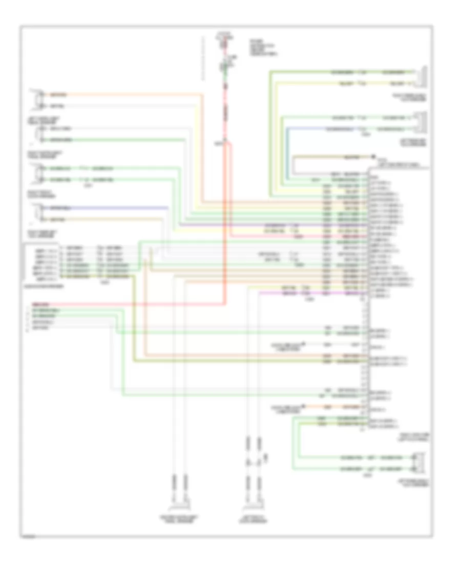 Radio Wiring Diagram 2 of 2 for Dodge Challenger R T Classic 2013