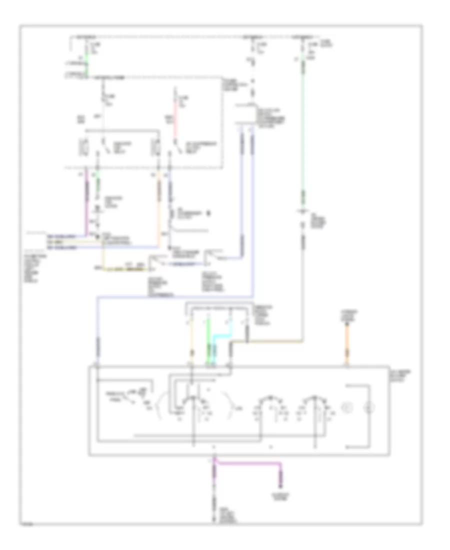 A C Wiring Diagram for Dodge Neon High Line 1996