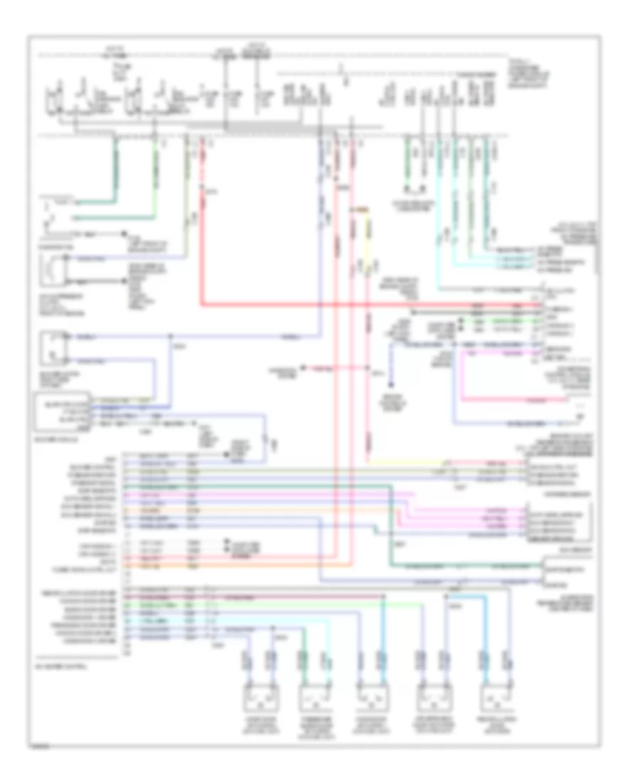 Automatic A C Wiring Diagram for Dodge Pickup R2010 1500