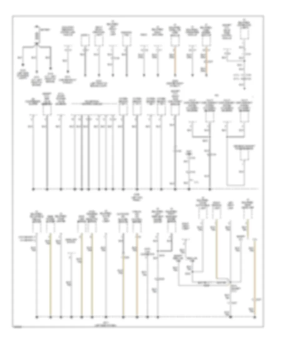 Ground Distribution Wiring Diagram 1 of 3 for Dodge Pickup R2010 1500