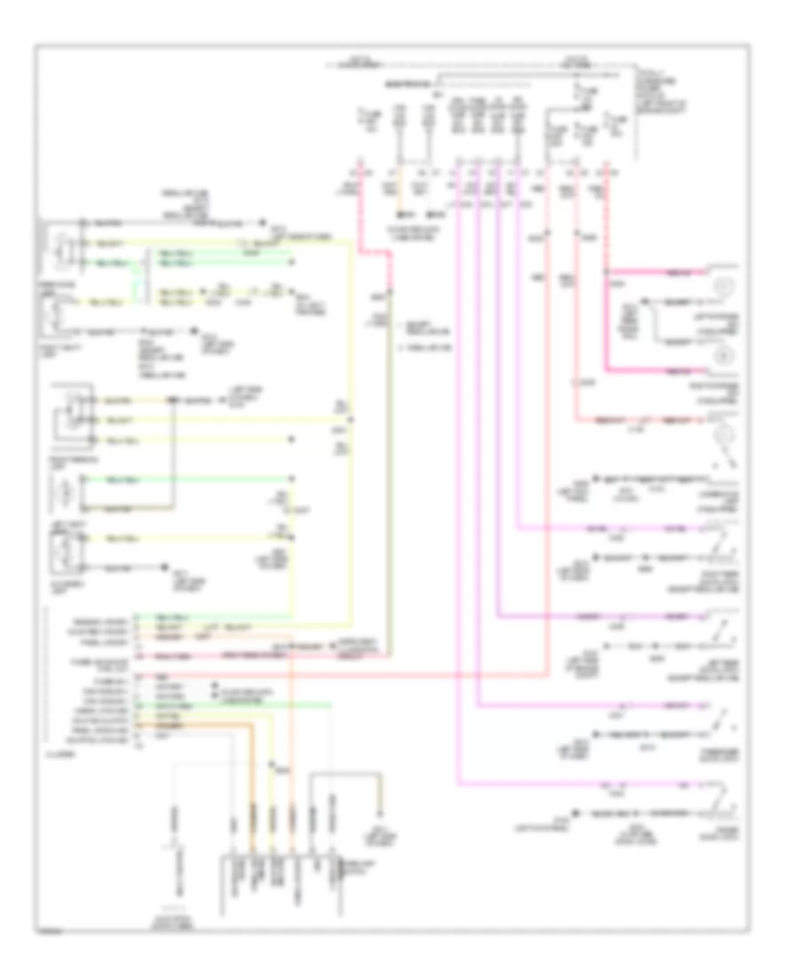 Courtesy Lamps Wiring Diagram for Dodge Pickup R2010 1500
