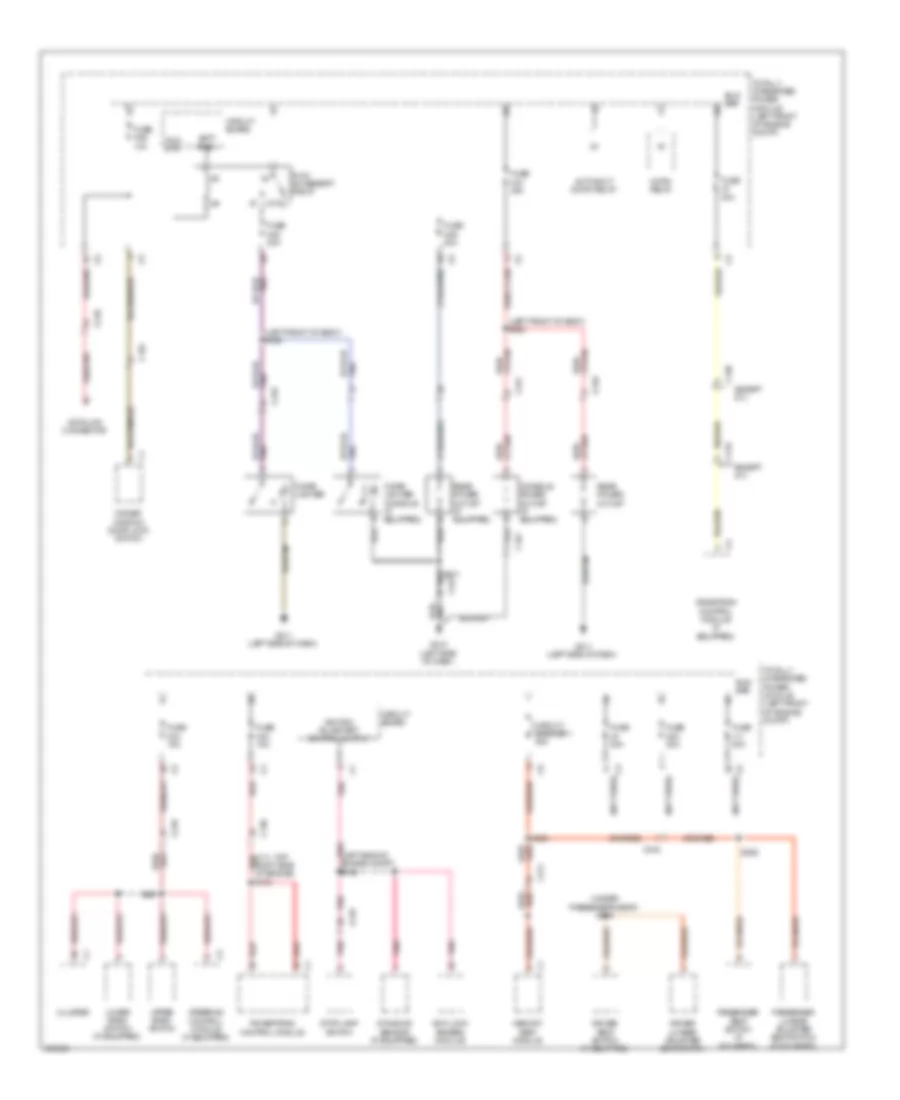 Power Distribution Wiring Diagram 2 of 4 for Dodge Pickup R2010 1500