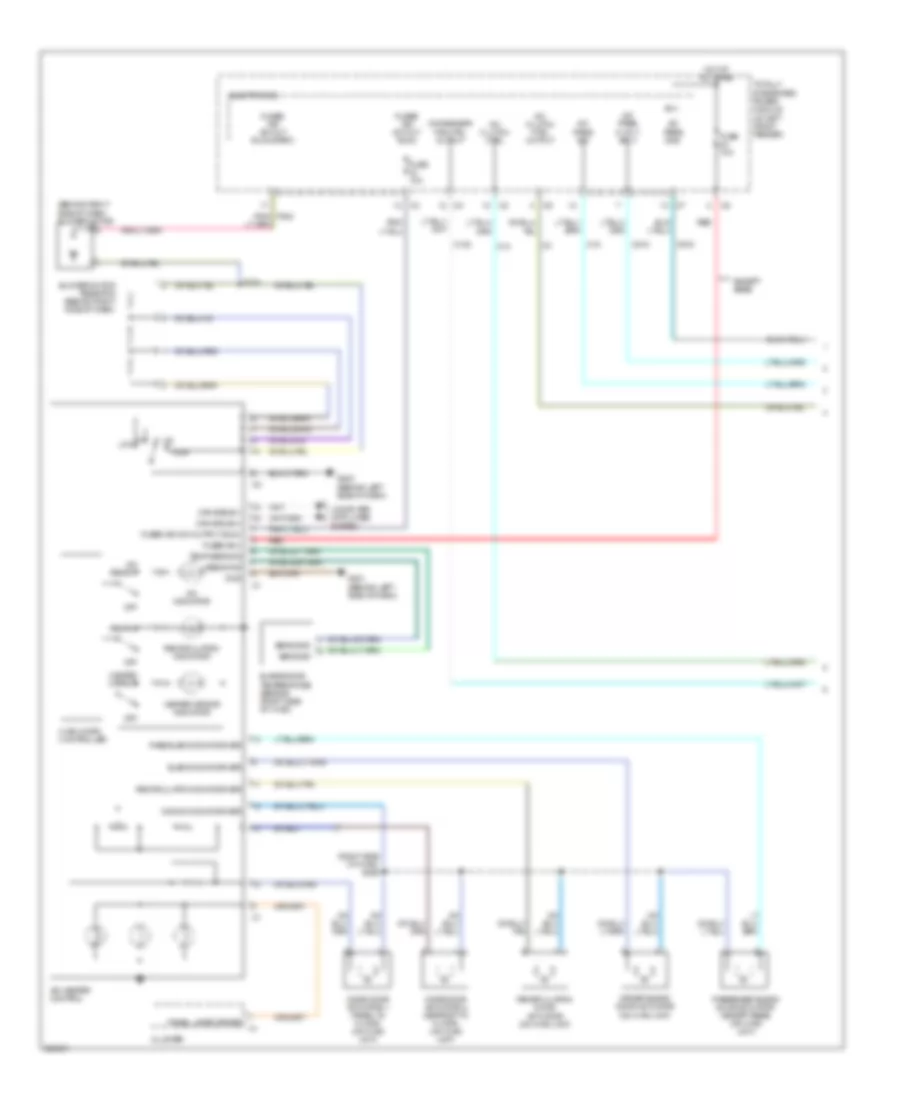 Manual A C Wiring Diagram 1 of 2 for Dodge Pickup R2007 2500