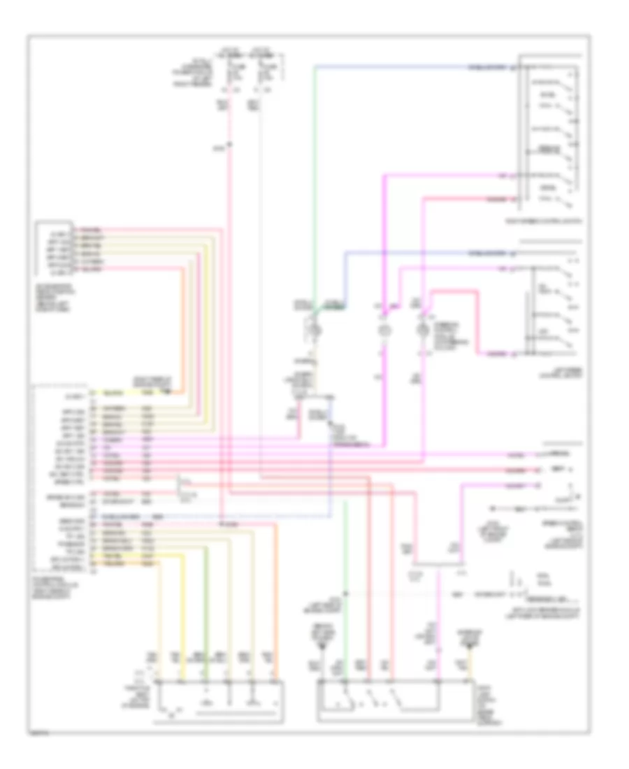4.7L, Cruise Control Wiring Diagram for Dodge Pickup R2500 2007