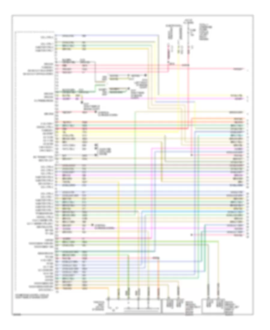 5 7L Engine Performance Wiring Diagram 1 of 5 for Dodge Pickup R2007 2500