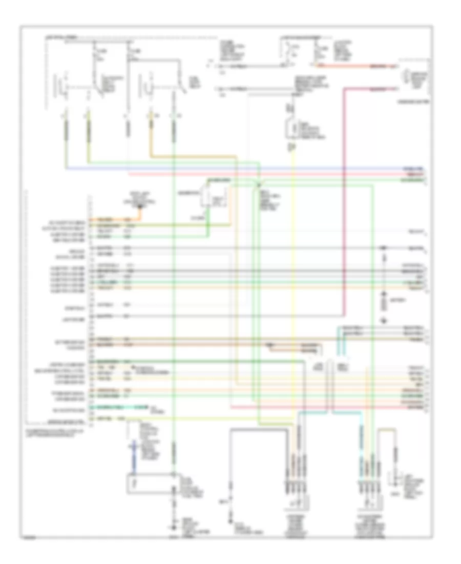 3.0L, Engine Performance Wiring Diagrams (1 of 3) for Dodge Caravan 2000