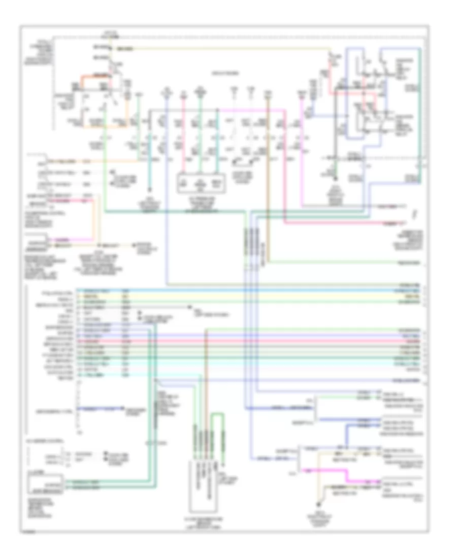 Automatic A C Wiring Diagram 1 of 2 for Dodge Challenger R T Plus 2013