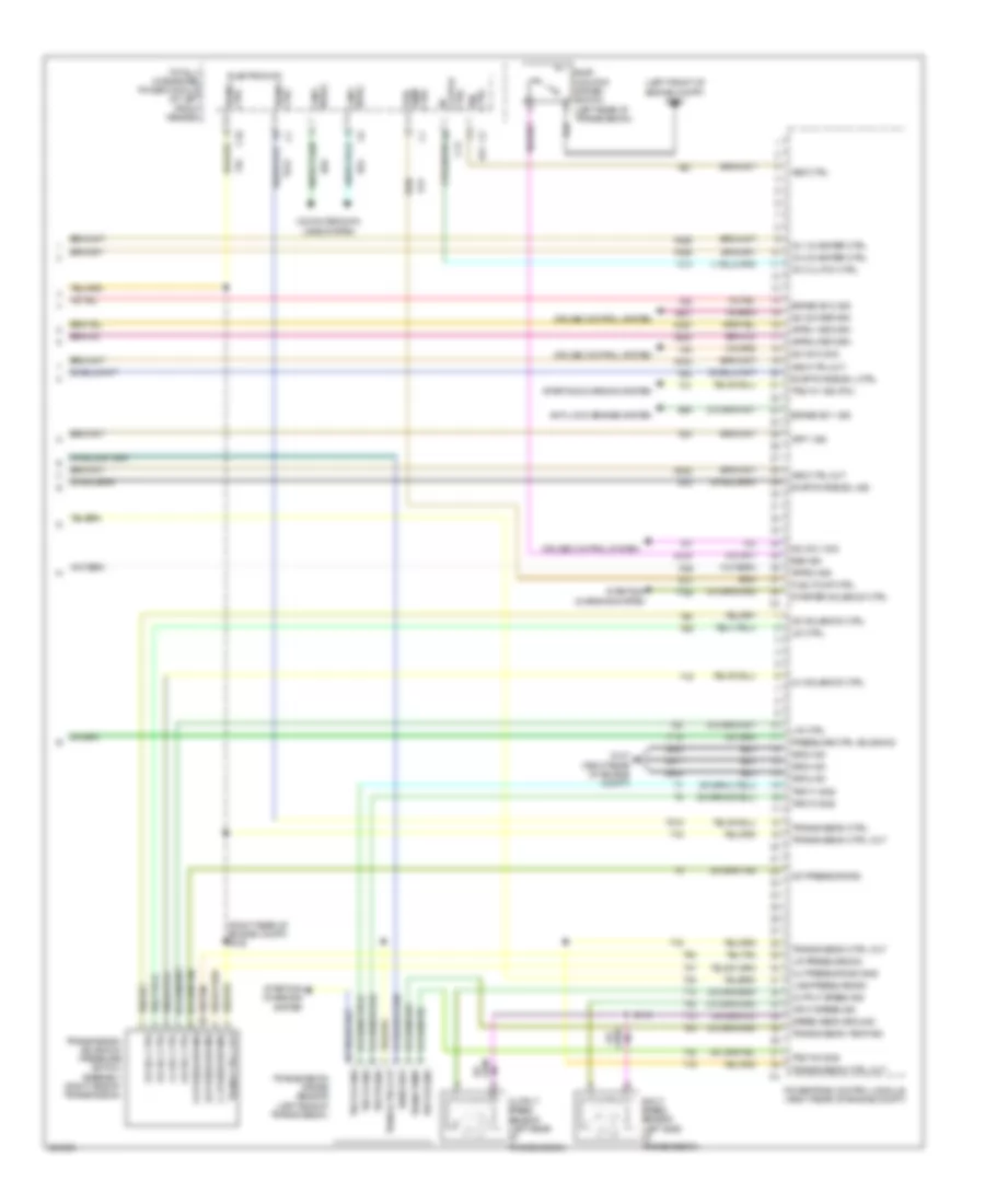 3.7L, Engine Performance Wiring Diagram (4 of 4) for Dodge Pickup R3500 2007