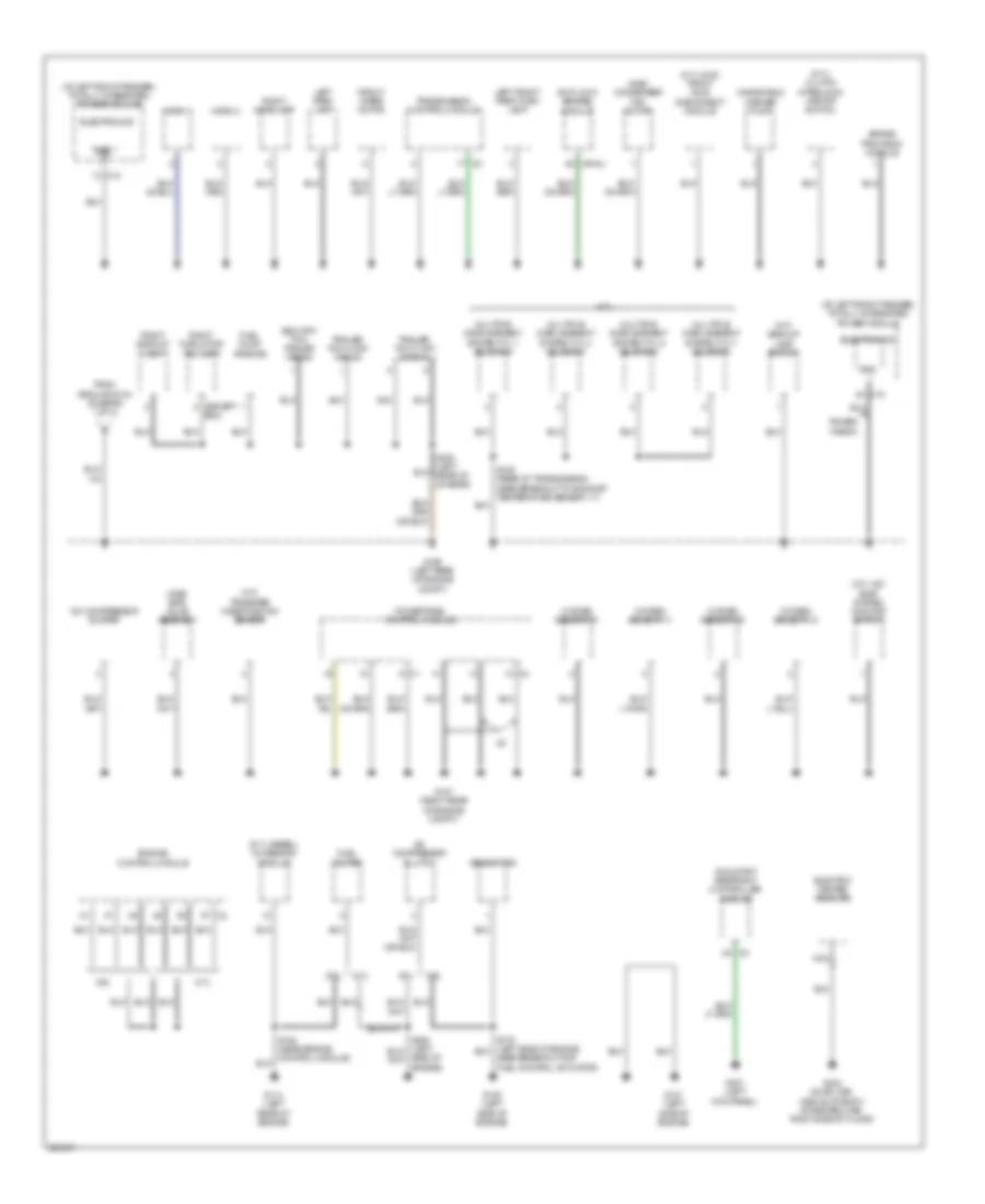 Ground Distribution Wiring Diagram 2 of 3 for Dodge Pickup R2007 3500