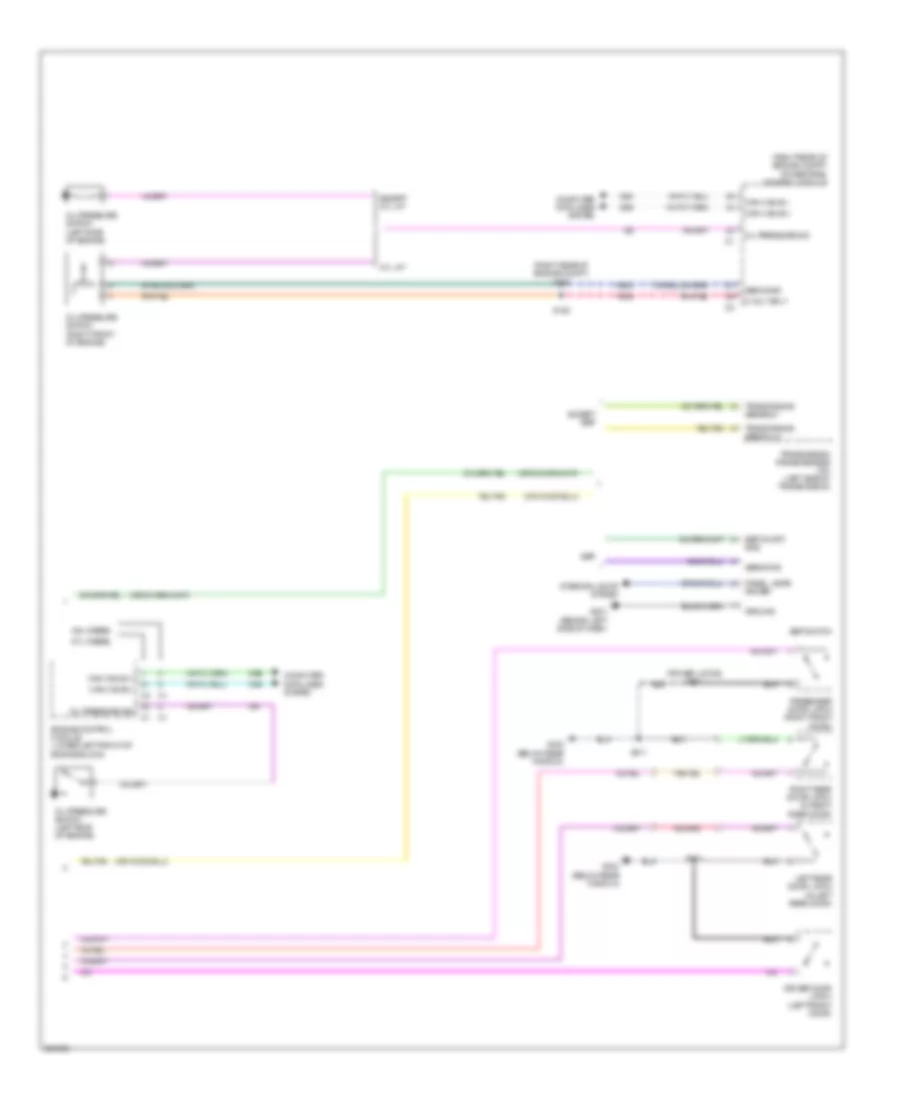 Instrument Cluster Wiring Diagram (2 of 2) for Dodge Pickup R3500 2007