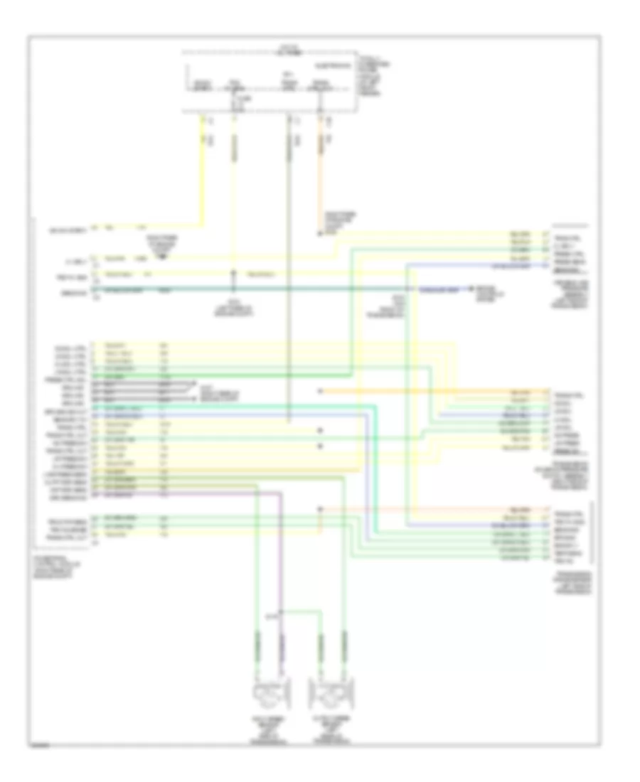 3.7L, AT Wiring Diagram for Dodge Pickup R3500 2007