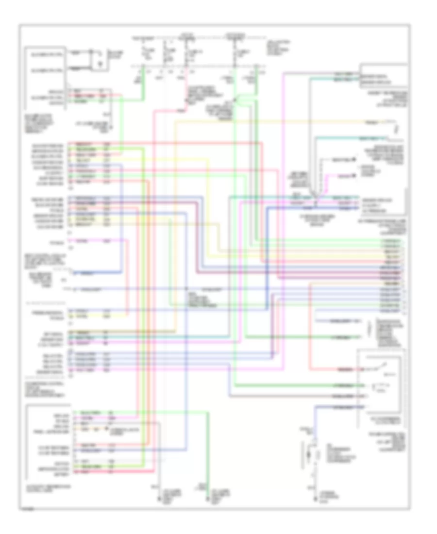Automatic A C Wiring Diagram 1 of 2 for Dodge Intrepid SXT 2004