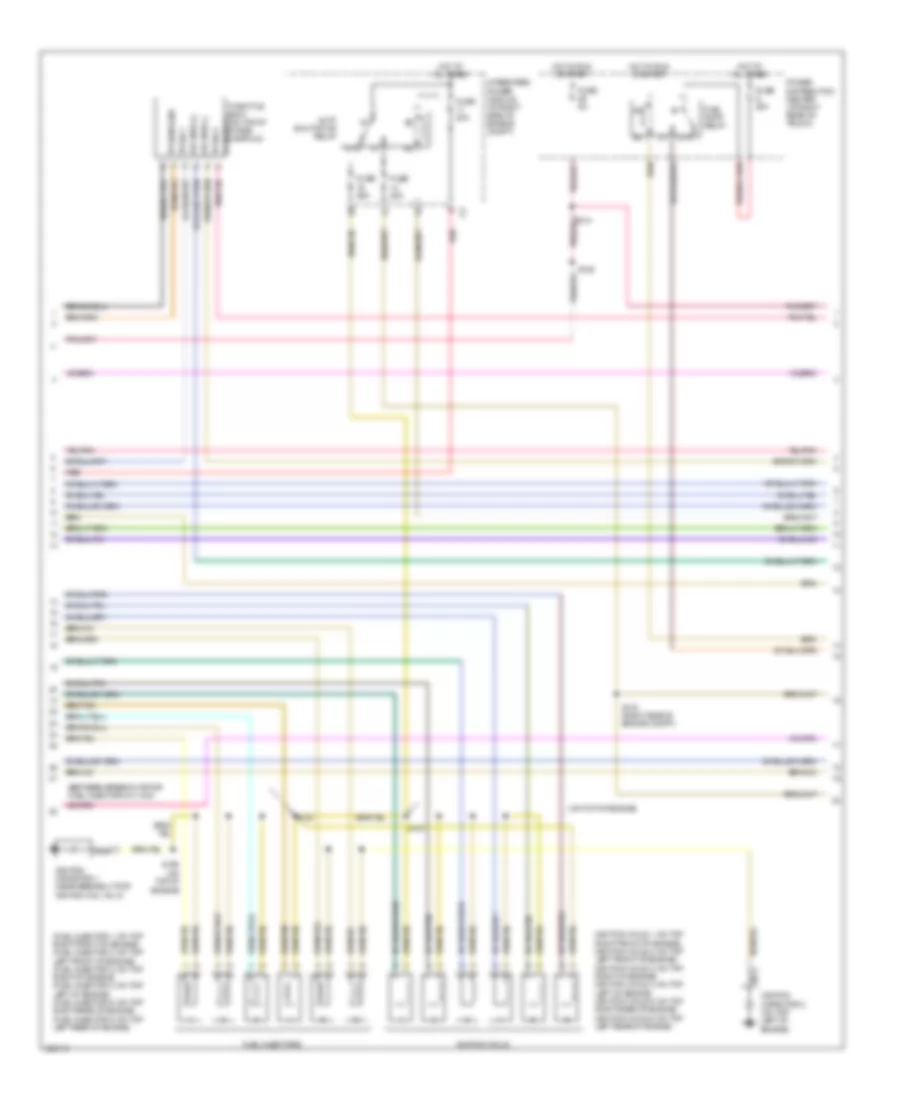 2.7L, Engine Performance Wiring Diagram (2 of 5) for Dodge Charger 2006
