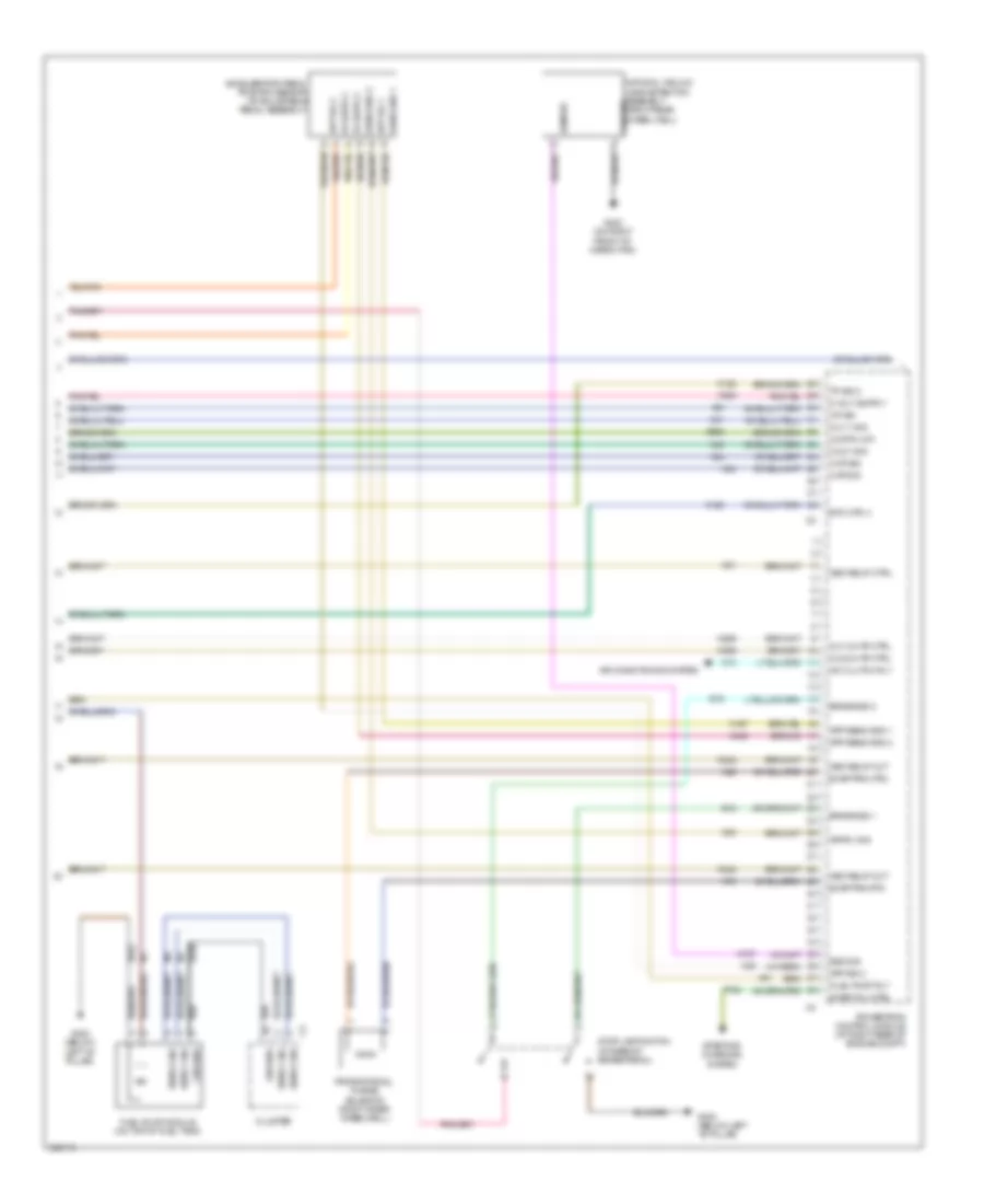 2.7L, Engine Performance Wiring Diagram (4 of 5) for Dodge Charger 2006