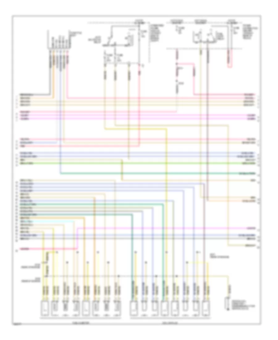 6.1L, Engine Performance Wiring Diagram (2 of 4) for Dodge Charger 2006