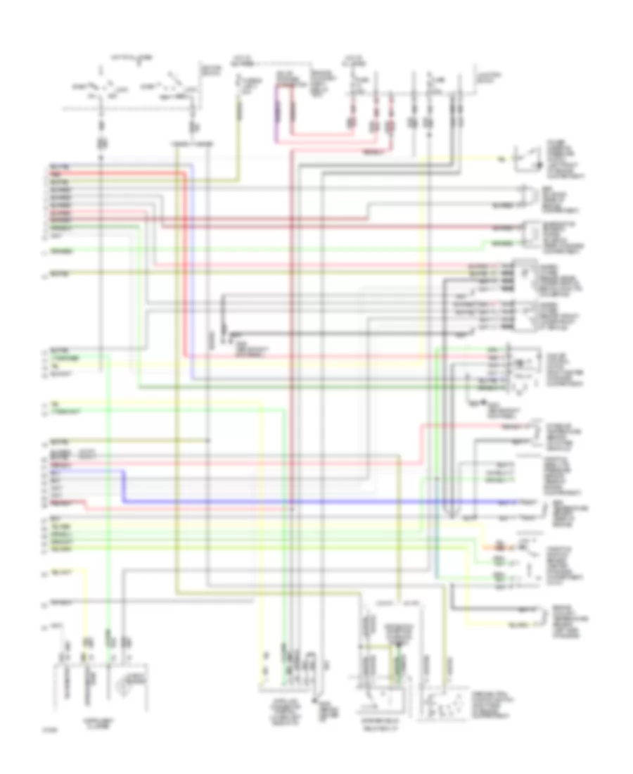 1.5L, Engine Performance Wiring Diagrams (2 of 2) for Dodge Colt 1994