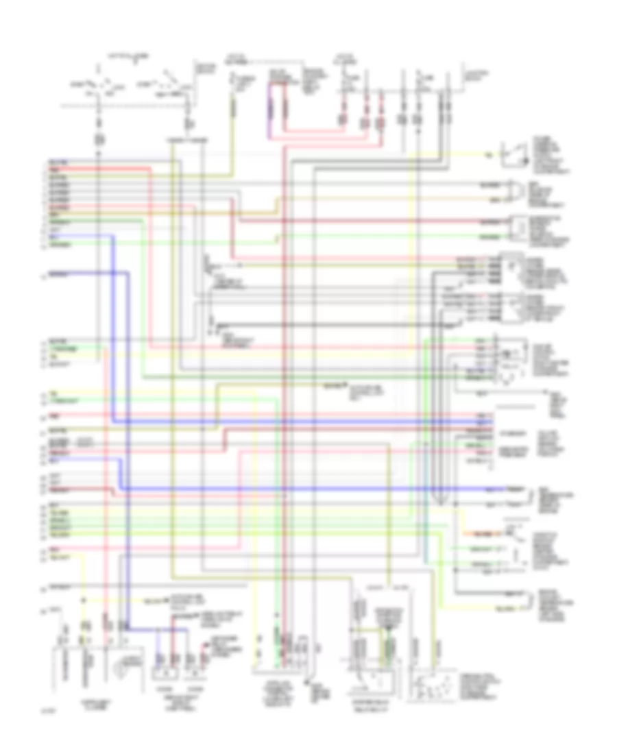 1.8L, Engine Performance Wiring Diagrams (2 of 2) for Dodge Colt 1994