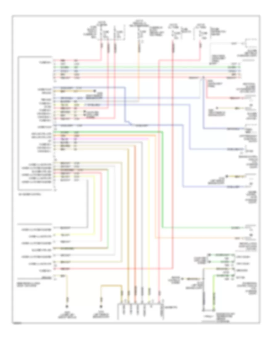 Rear Heavy Duty Air Conditioning Wiring Diagram for Dodge Sprinter 2007 2500