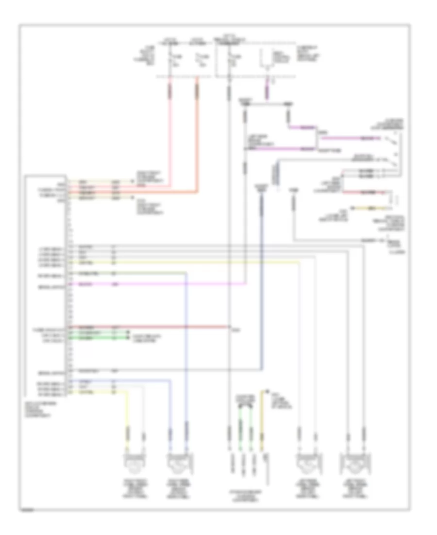 Anti-lock Brakes Wiring Diagram for Dodge Sprinter 2500 2007