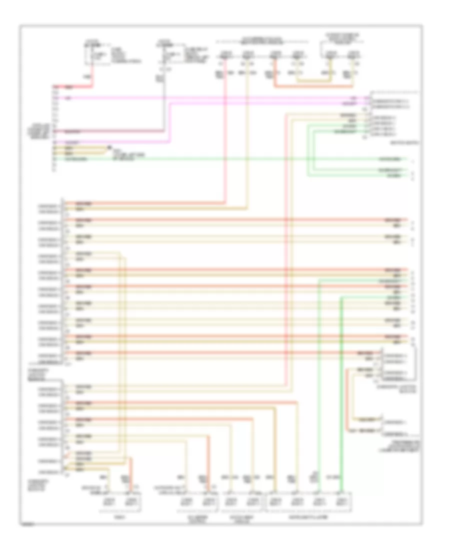 Computer Data Lines Wiring Diagram 1 of 2 for Dodge Sprinter 2007 2500