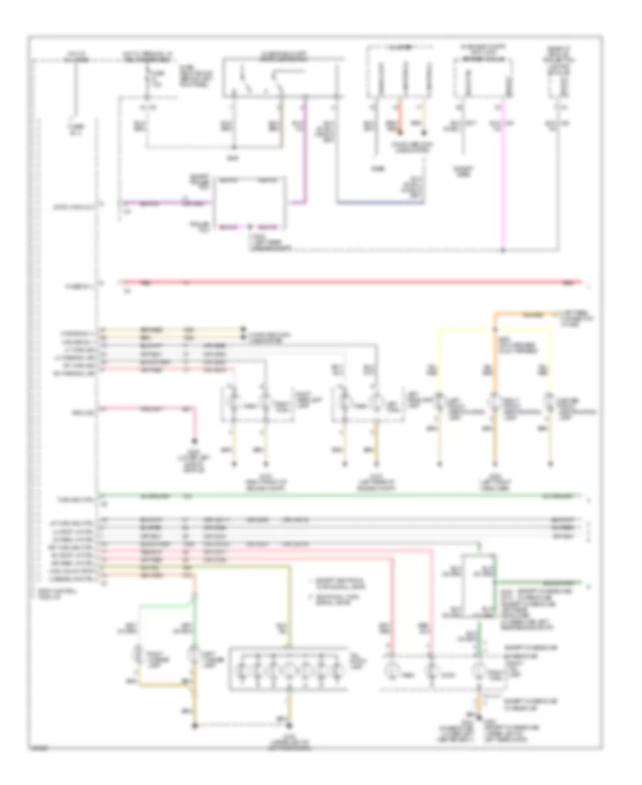 Exterior Lamps Wiring Diagram 1 of 2 for Dodge Sprinter 2007 2500