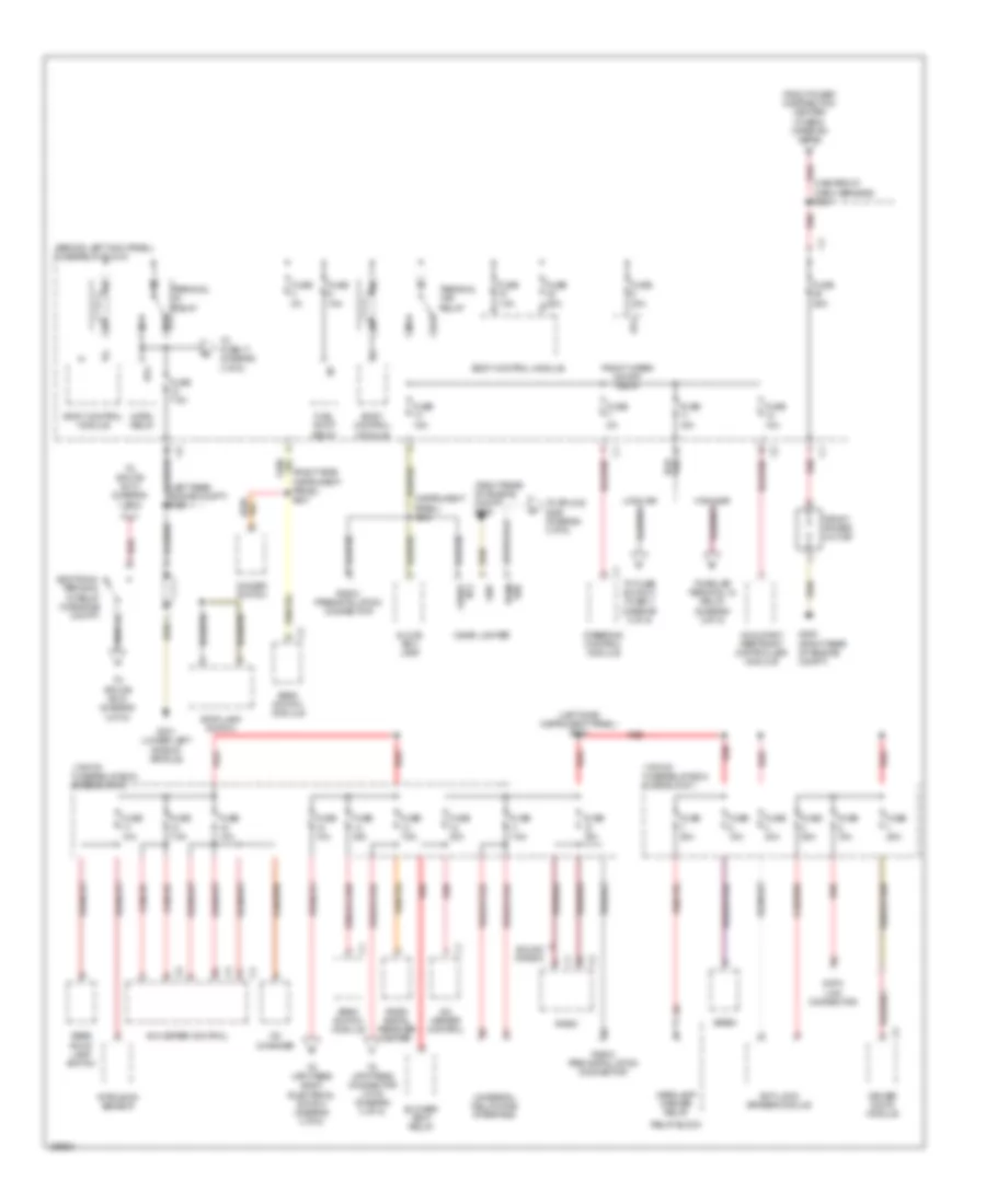 Power Distribution Wiring Diagram (2 of 5) for Dodge Sprinter 2500 2007