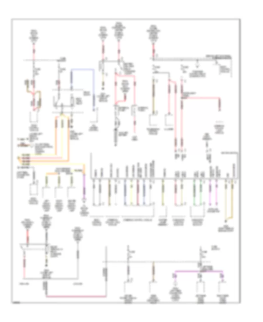 Power Distribution Wiring Diagram 3 of 5 for Dodge Sprinter 2007 2500