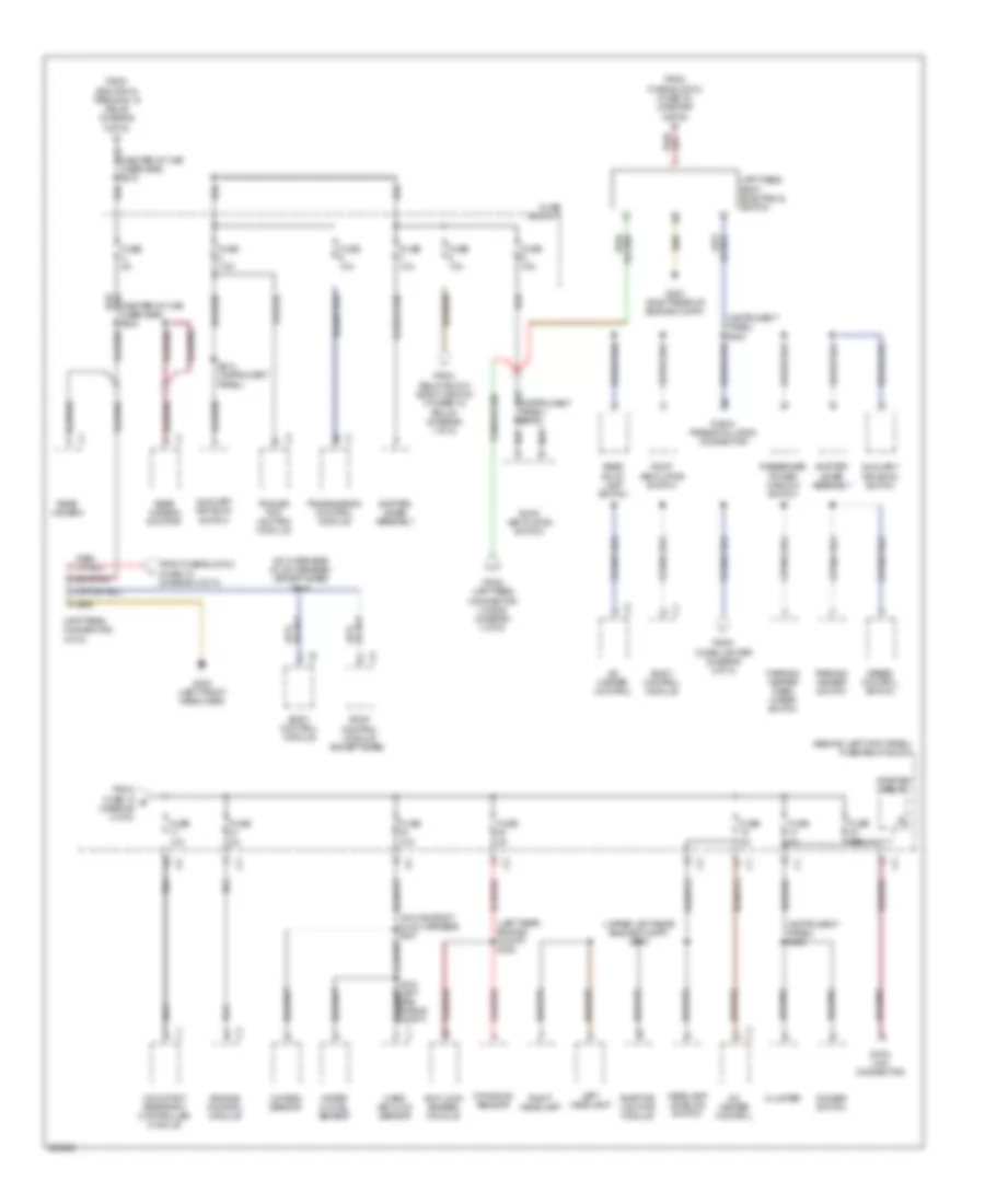 Power Distribution Wiring Diagram (4 of 5) for Dodge Sprinter 2500 2007