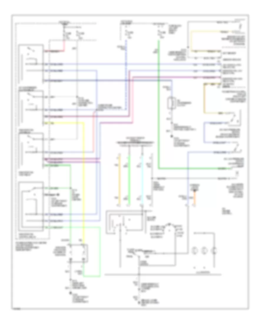 2.4L Turbo, Manual AC Wiring Diagram for Dodge Neon RT 2004