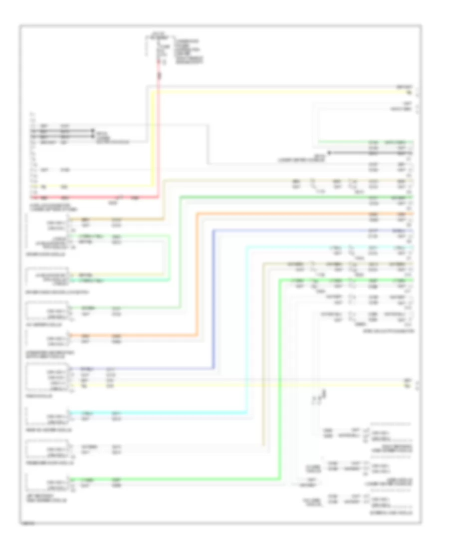 Computer Data Lines Wiring Diagram 1 of 4 for Dodge Durango SXT 2014