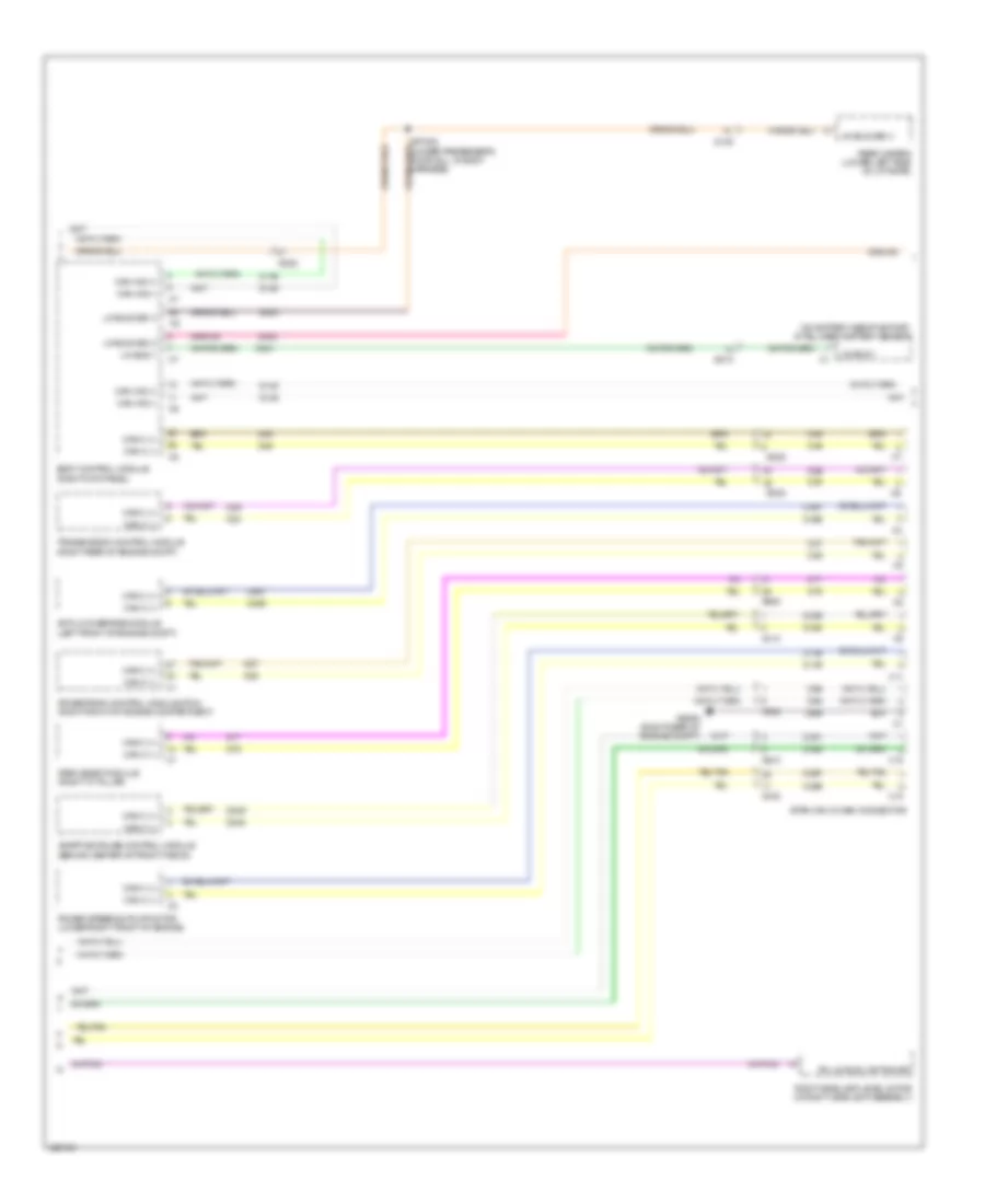 Computer Data Lines Wiring Diagram (3 of 4) for Dodge Durango SXT 2014